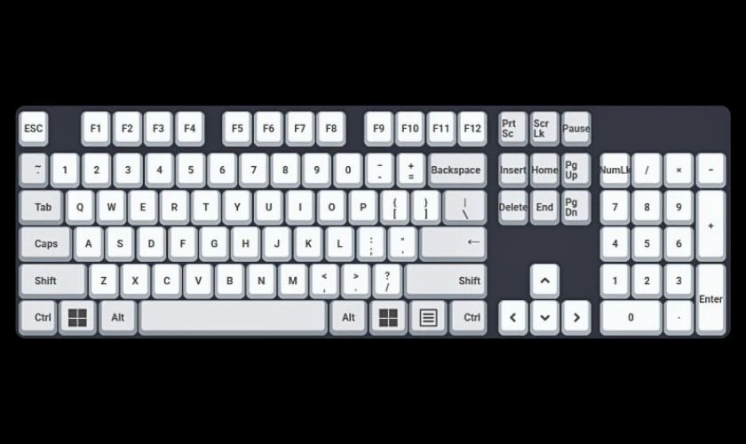 test keyboard