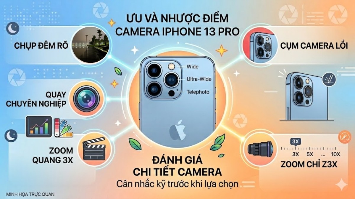 Đánh giá chi tiết iPhone 13: Cấu hình, camera và trải nghiệm thực tế
