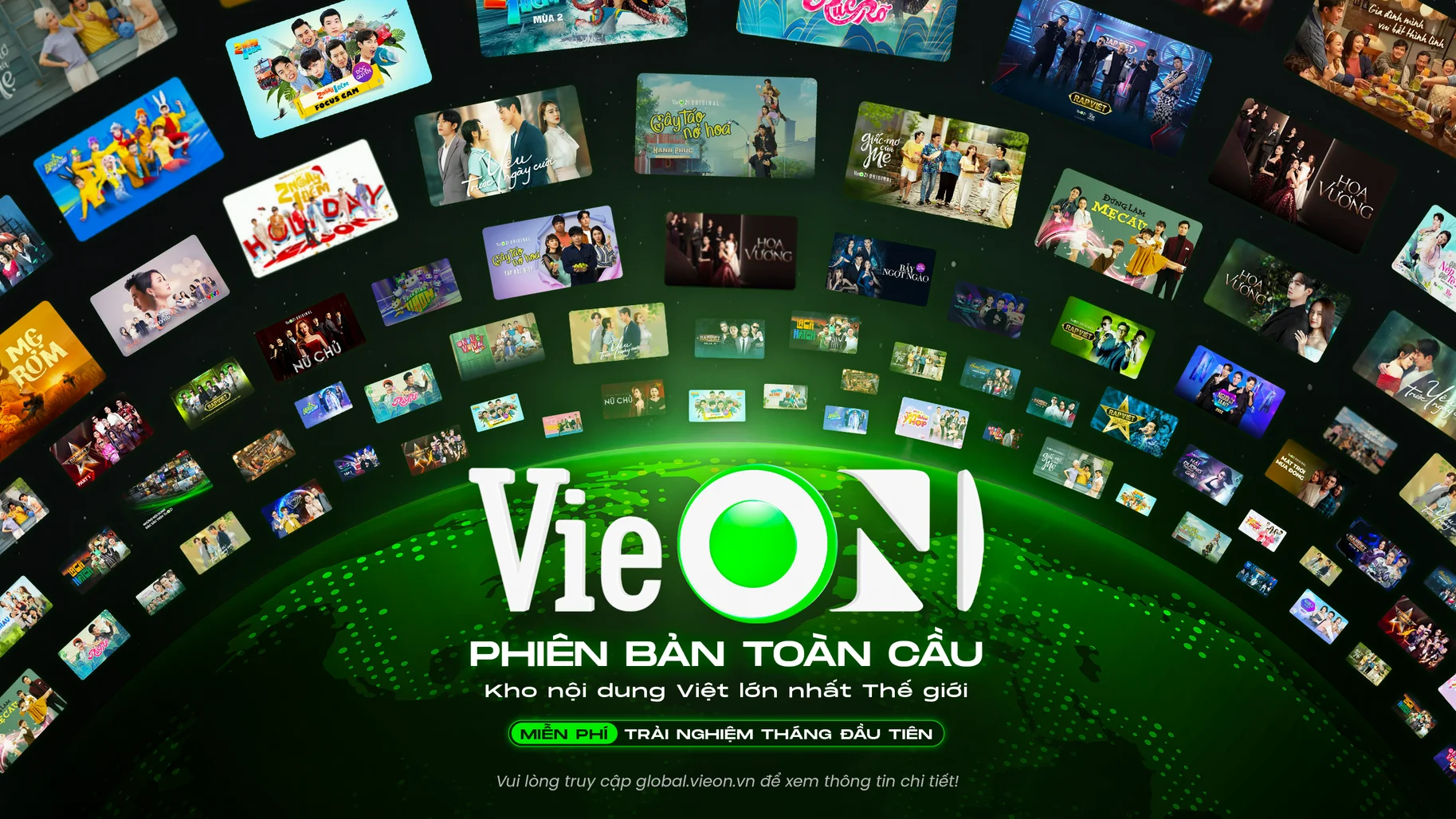 VieON: Nền tảng xem phim và chương trình giải trí bản quyền hàng đầu