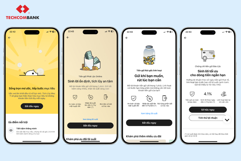 Dịch vụ ngân hàng số Techcombank: Tiện ích, an toàn và xử lý nhanh chóng