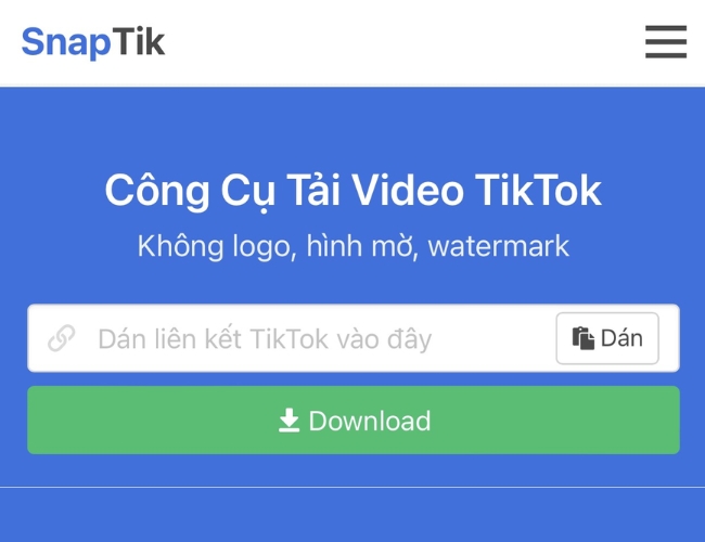 Các cách tải video TikTok không logo cực nhanh và giữ nguyên chất lượng
