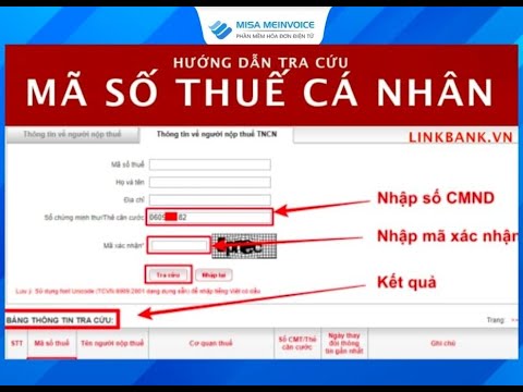 tra mã số thuế cá nhân