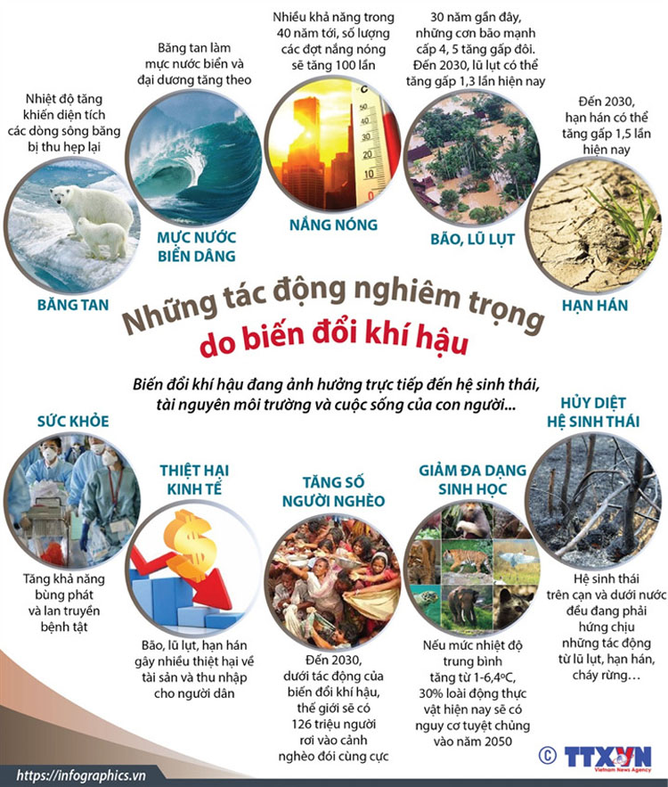 Thực trạng và những giải pháp cấp bách ứng phó tiến trình biến đổi khí hậu