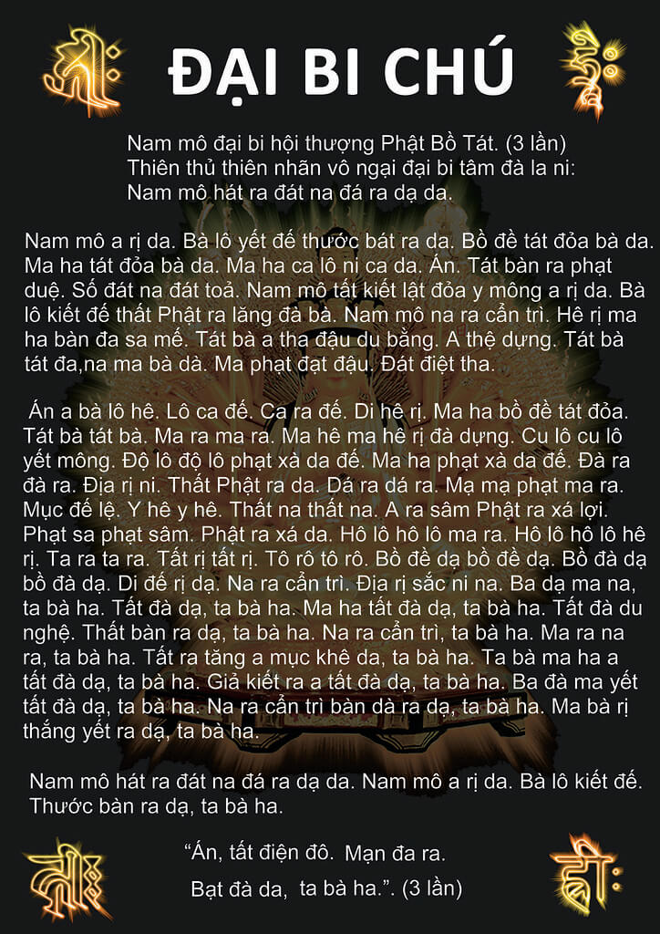 Ý nghĩa sâu sắc của Chú Đại Bi trong Phật giáo và đời sống tâm linh